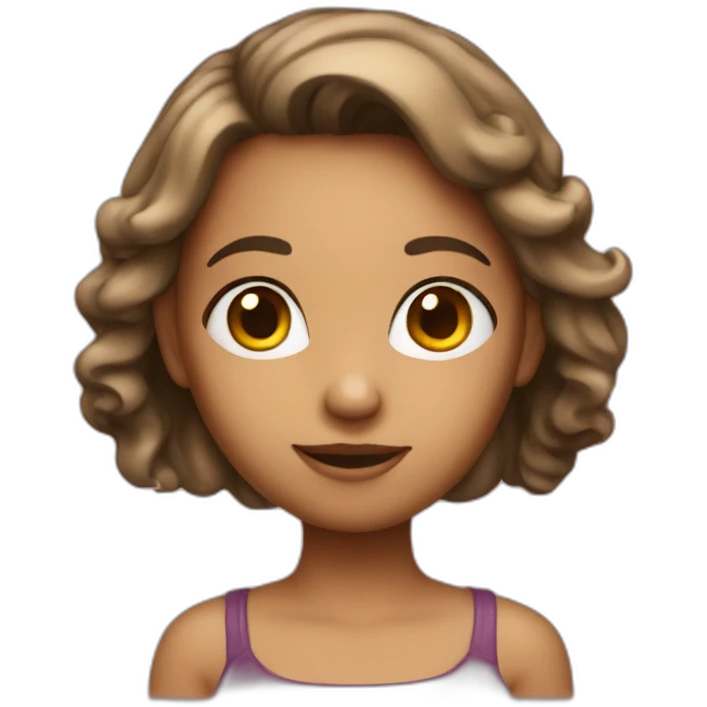 Fille qui se questionne emoji