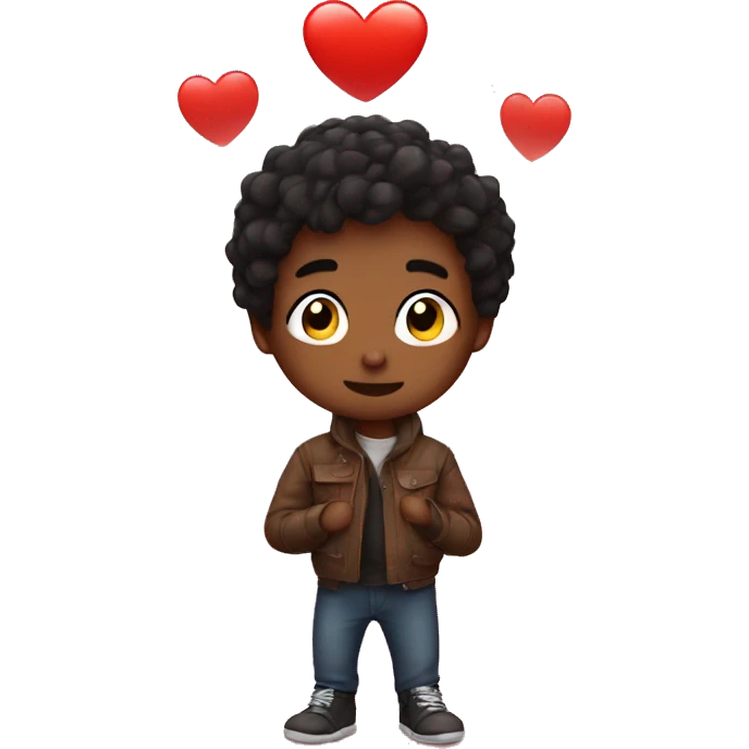  cute  love   boy emoji