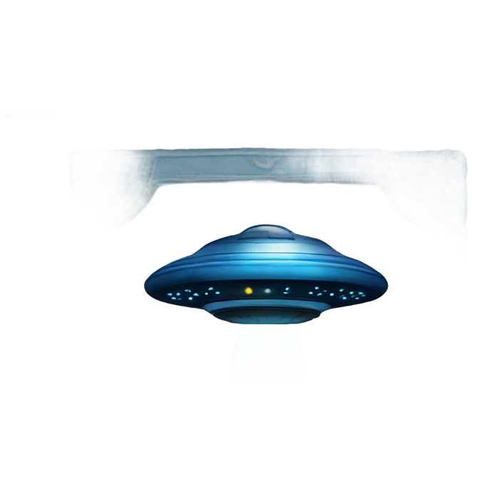 blue book with ufo on the cover emoji
