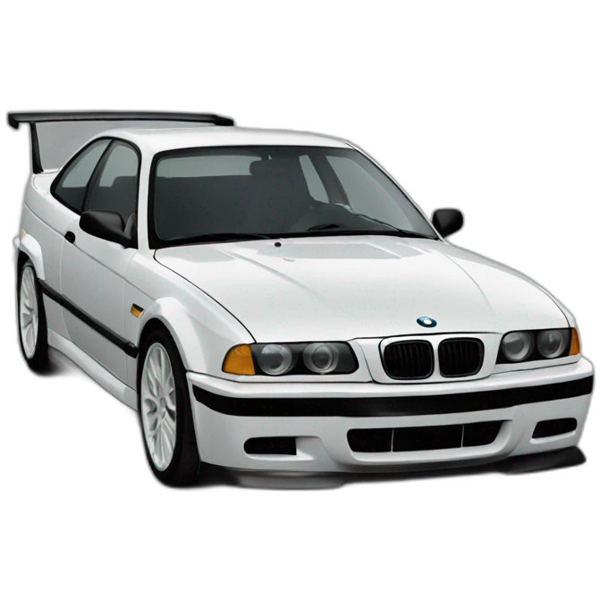 Bmmw e36 de course emoji