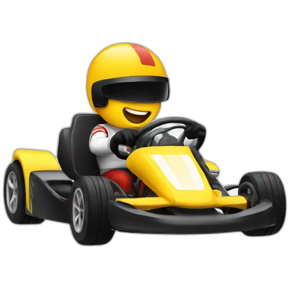 Karting emoji