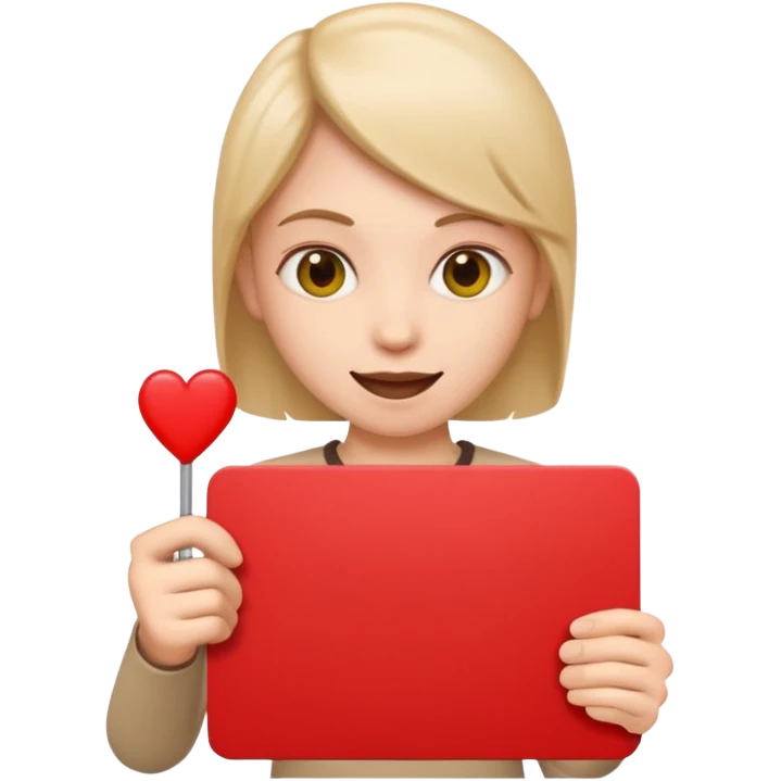 Emoji avec un carton rouge dans la main  emoji