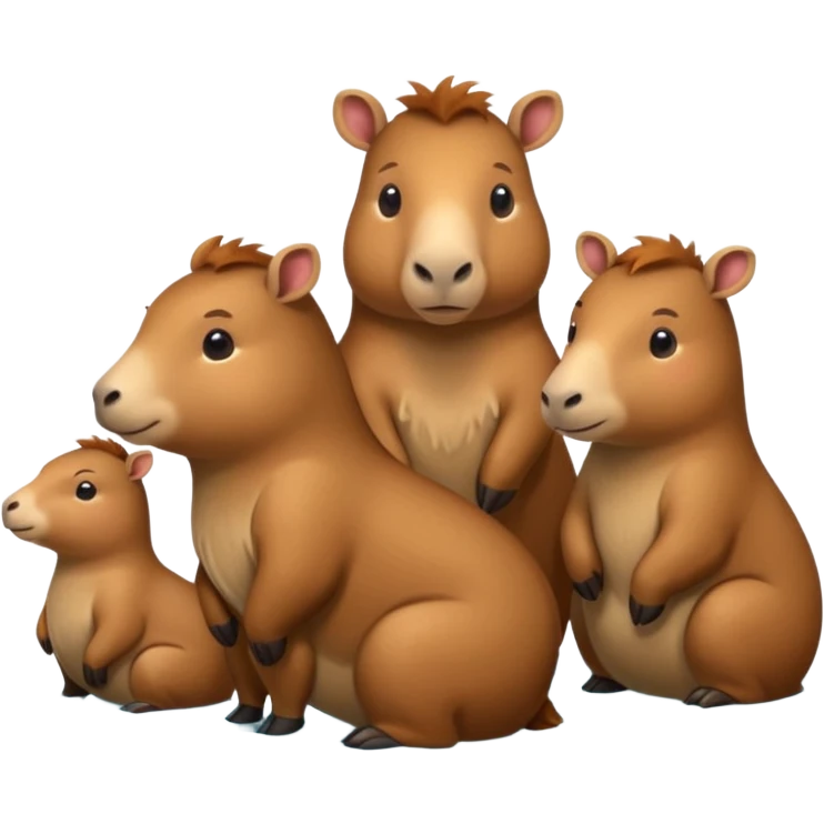 13 capibaras  emoji