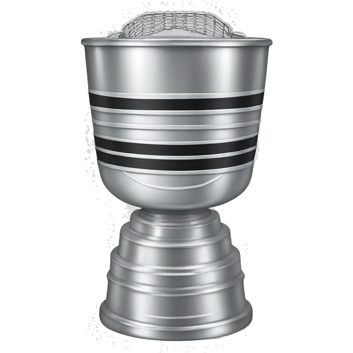 White Stanley cup emoji