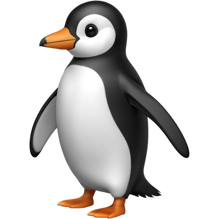 penguin walking emoji
