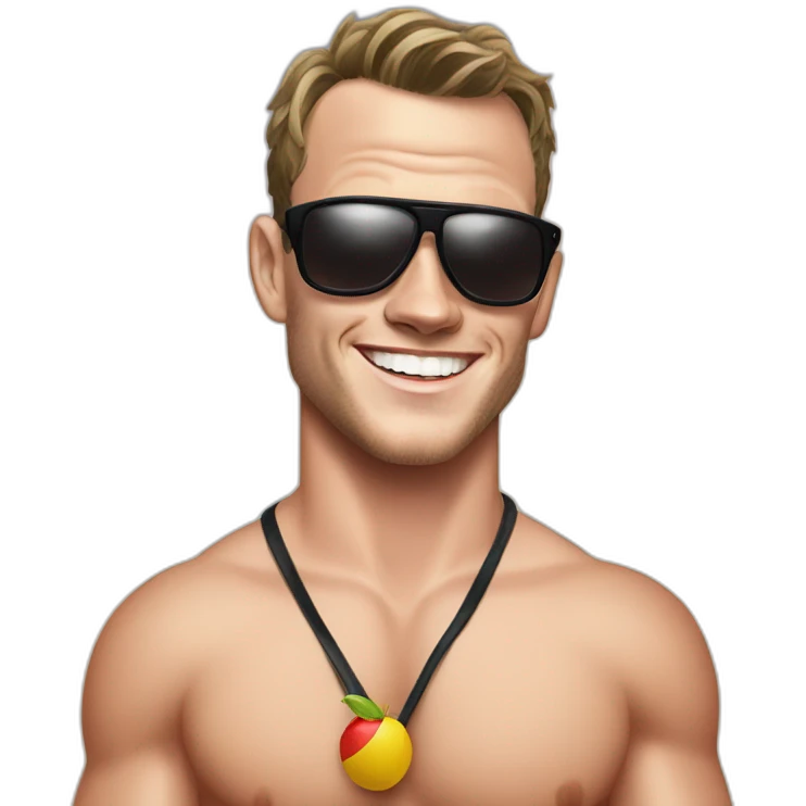 Jonathan Toews as a beach bum  emoji