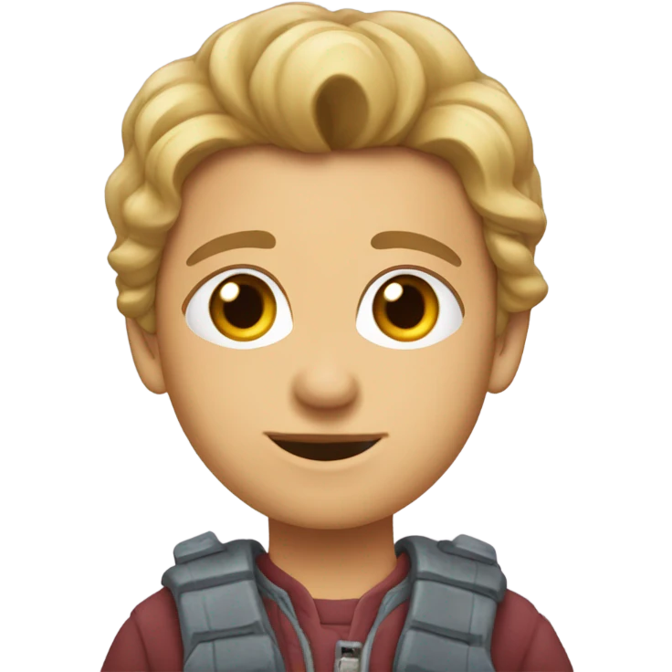 блондинка девочка  emoji