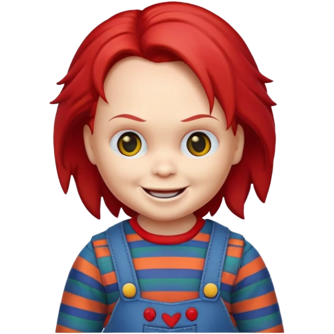 Un emojin de chuky emoji