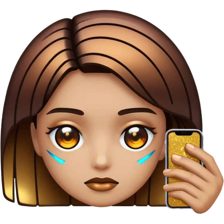 glitter cheap brown cyberpunk emoji