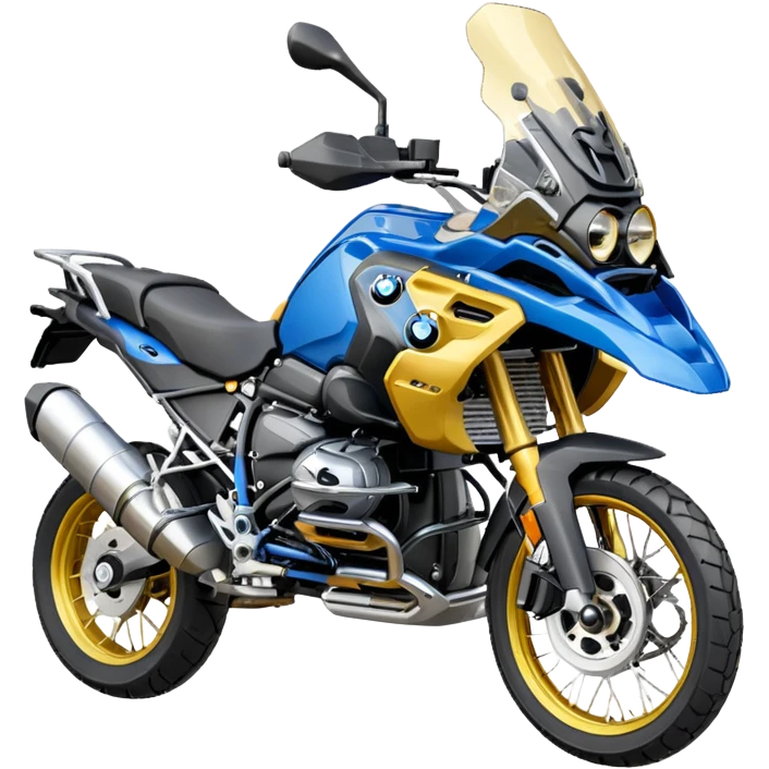 Emoji of a motorcycle BMW R1259gs trophy emoji