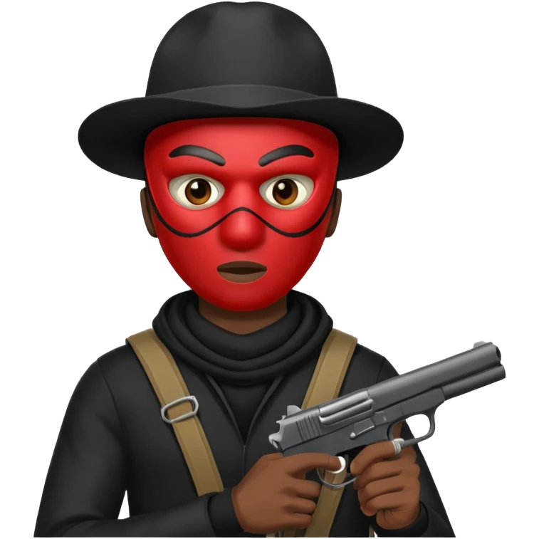 Make a black guy robbing store emoji