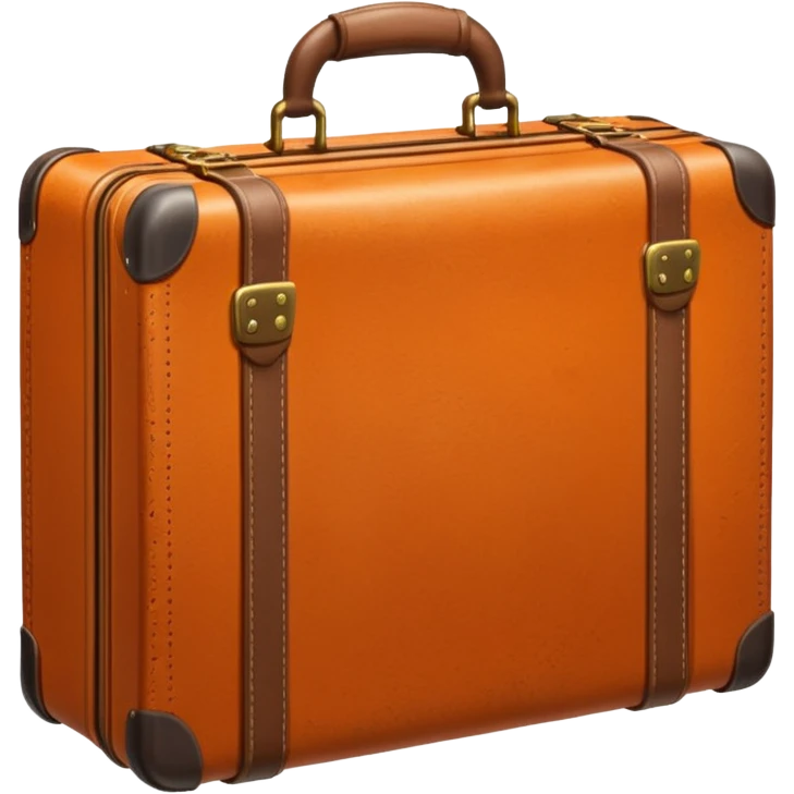 orange Suitcase emoji