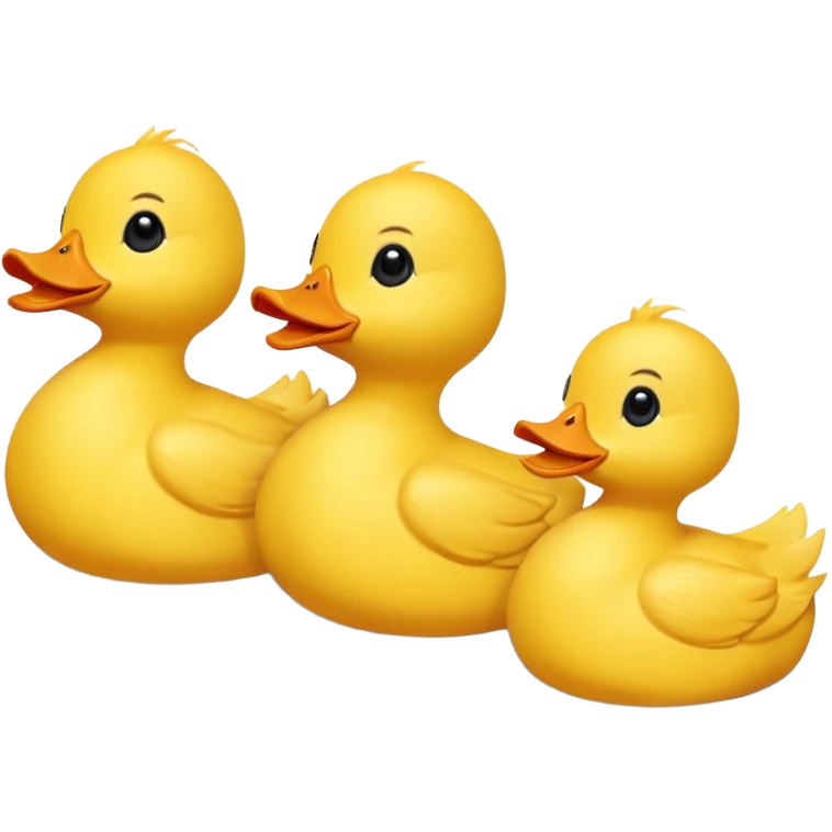 Ducks in a row emoji