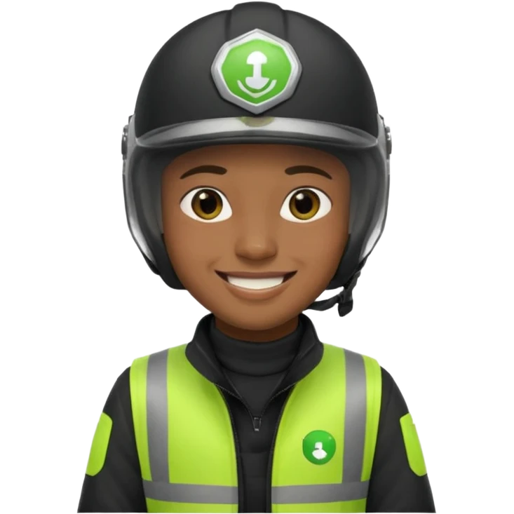 ojek online driver emoji