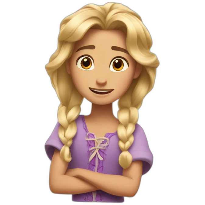 Disney tangled emoji