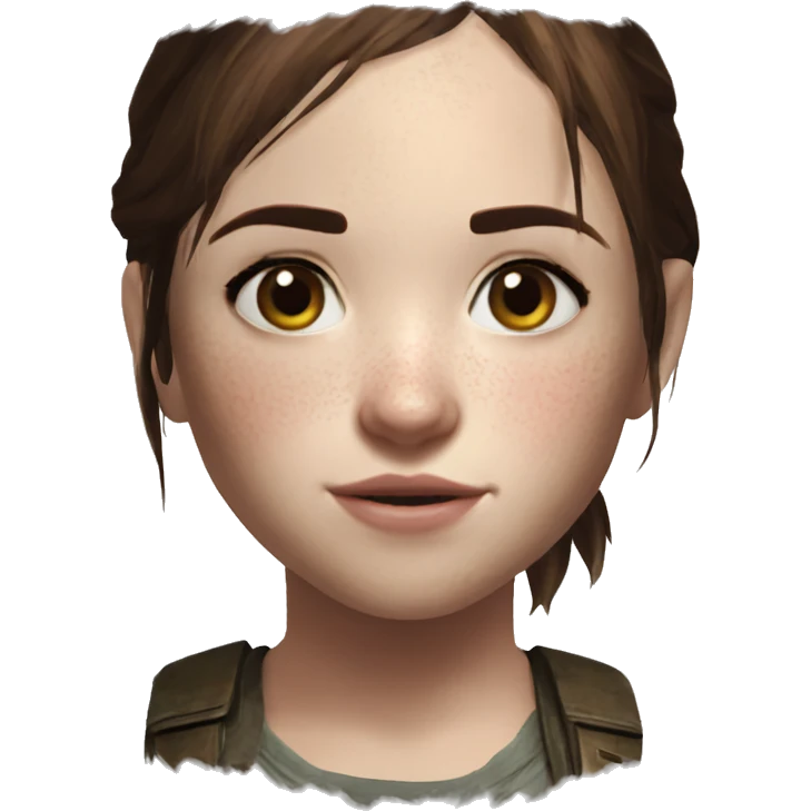 Ellie the last of us Little bit dezoom emoji