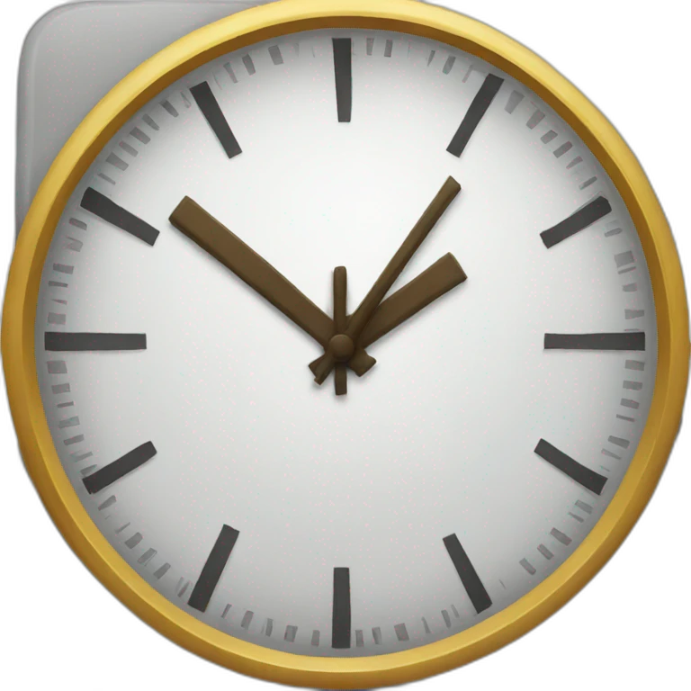 clock emoji