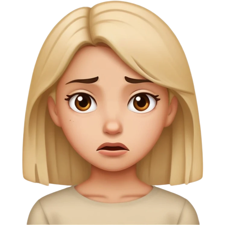 Smelly girl emoji