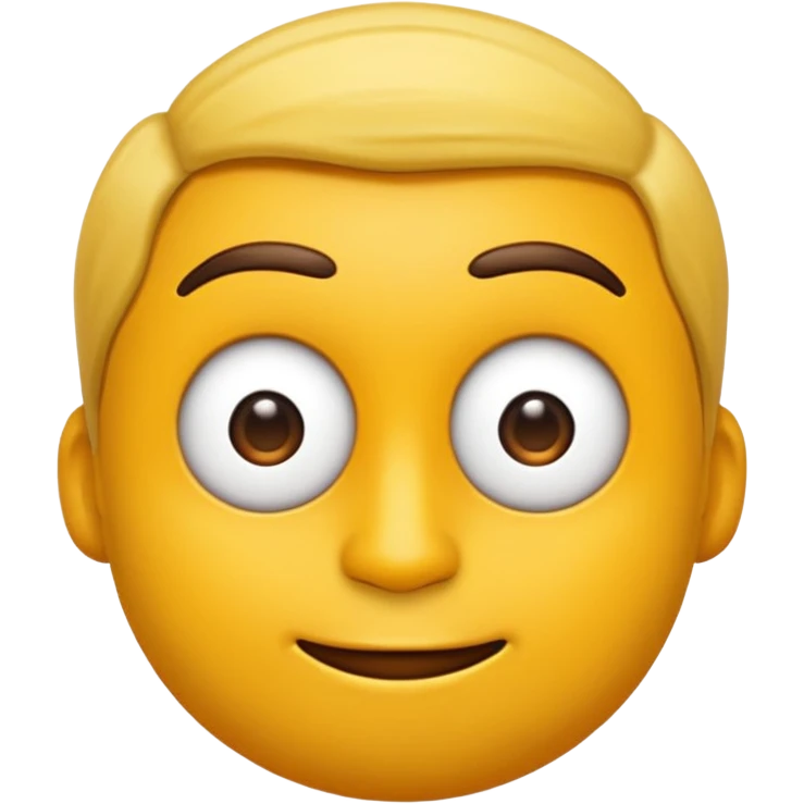 Emoji amarelinho pequenininho punho cruzado emoji