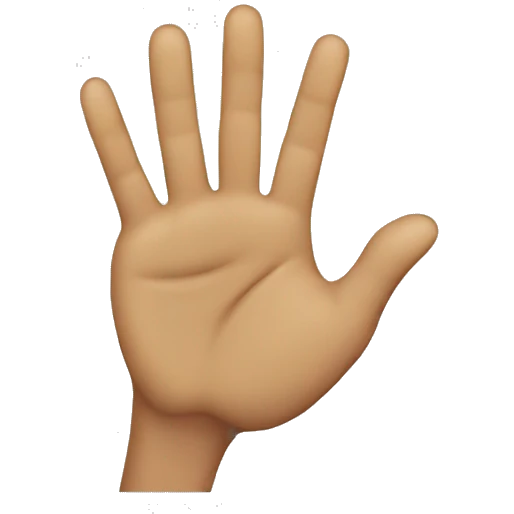 Hand who make the foolio’s sign emoji