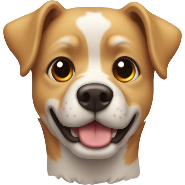 hond die zit emoji