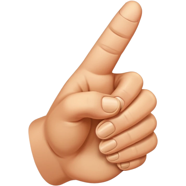 انزل اصبع السبابة emoji