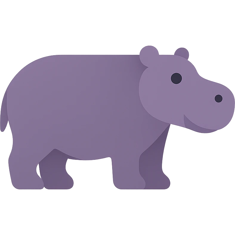 Hippopotamus emoji