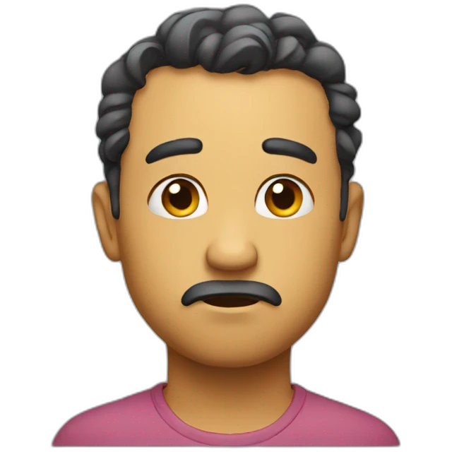 Disappointed  emoji