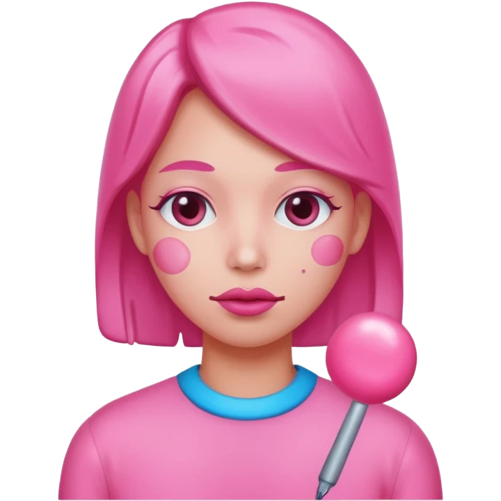 bubblegum person emoji