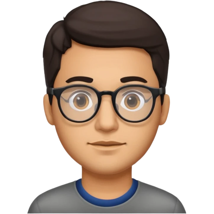hiapnic guy in glasses emoji