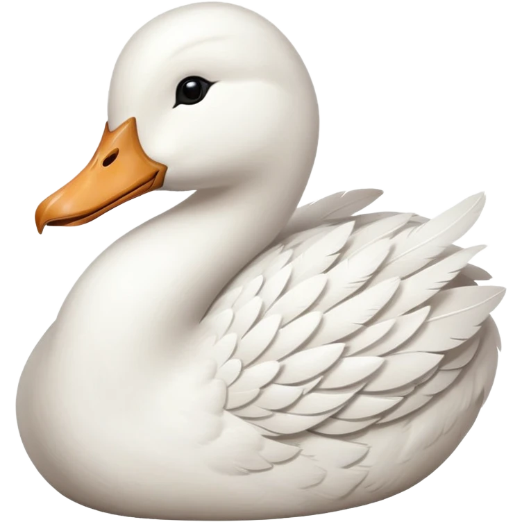 A sleepy goose emoji