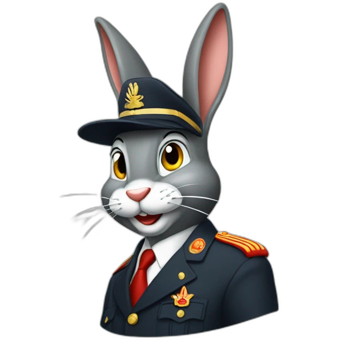 Communiste bugs bunny emoji