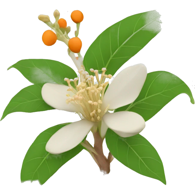 Ashwagandha with flower emoji