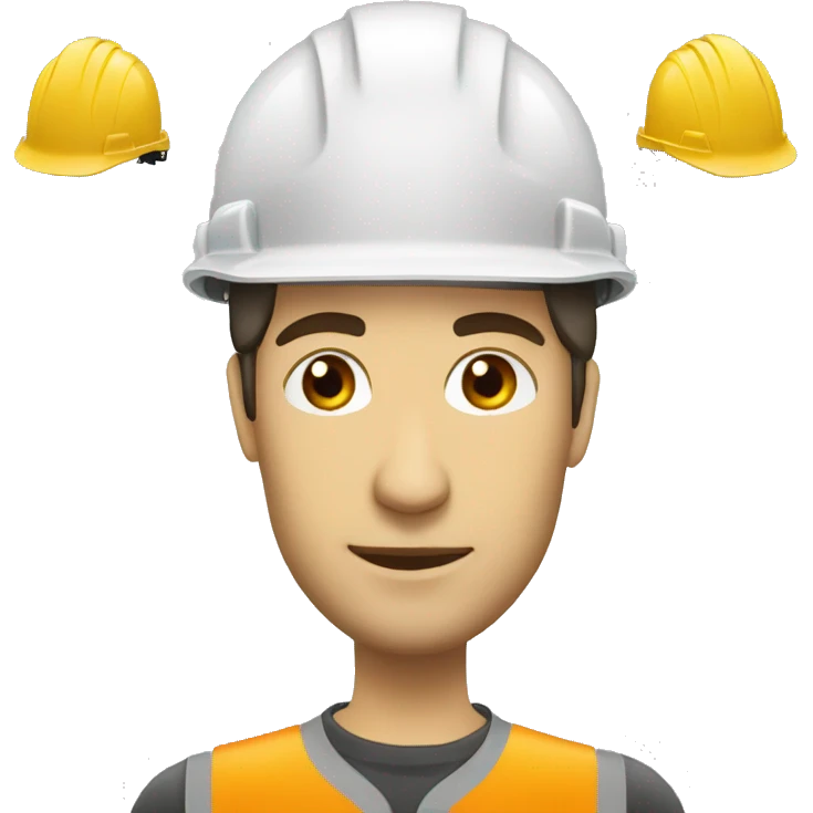 casque chantier emoji
