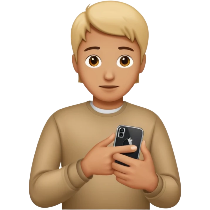 Bent thumb, iphone style  emoji