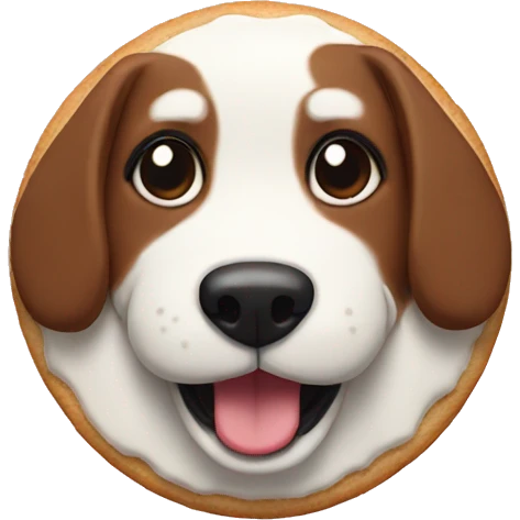 dog cookie emoji