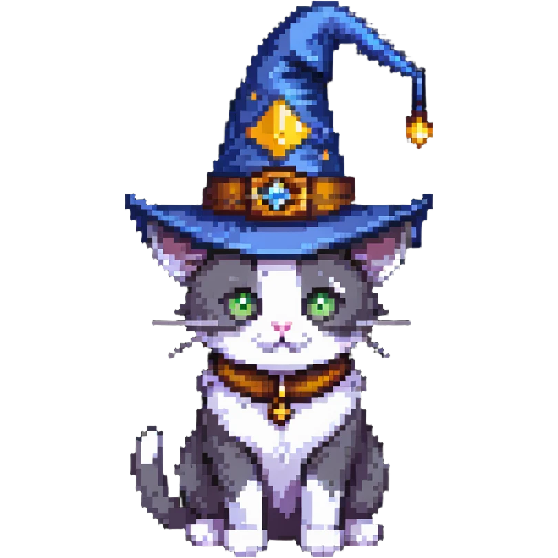 wizard cat emoji