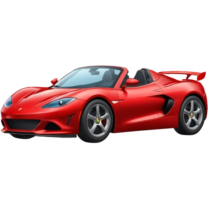 Sports car emoji