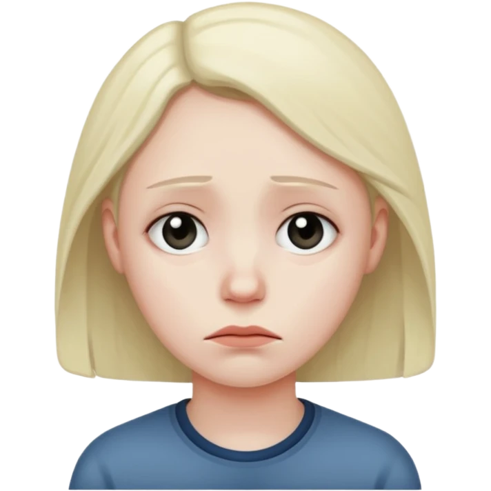 very sad  emoji