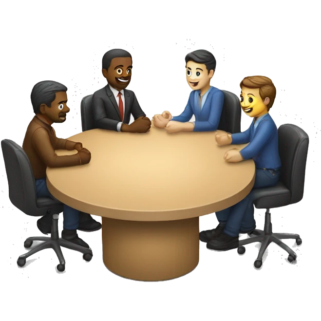 Premier Tech + teamwork + roud table emoji