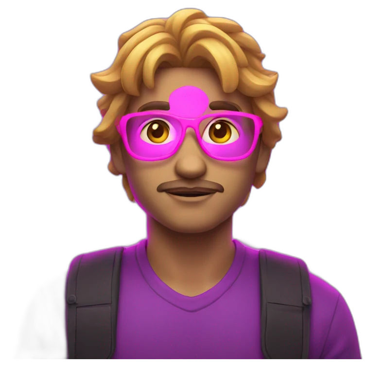 neon emoji