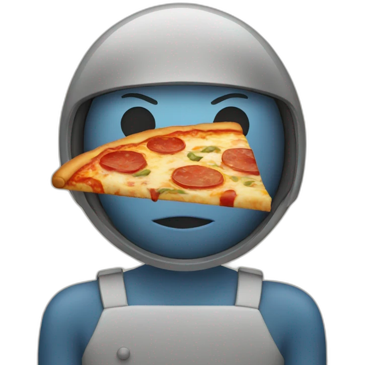 no pizza emoji