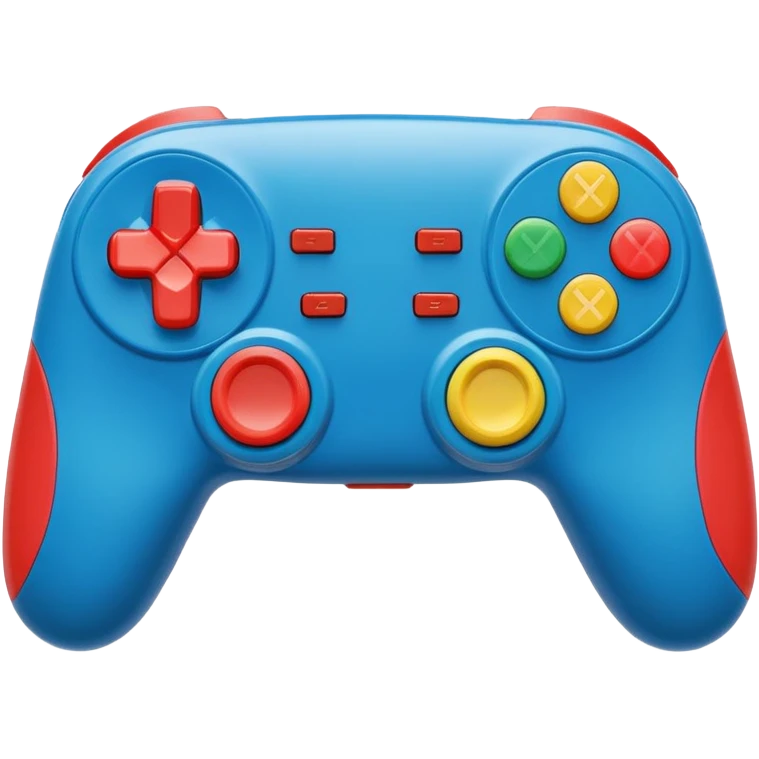 colorful game controller emoji