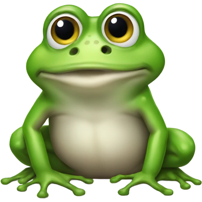 Smelly frog  emoji