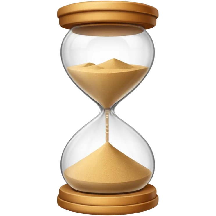 sand timer emoji