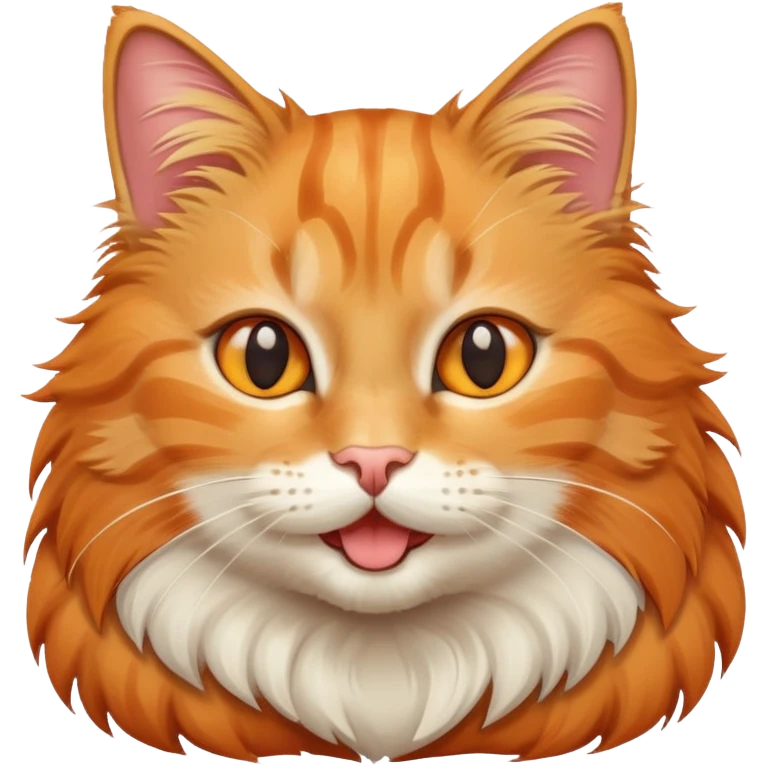 Cat happy emoji