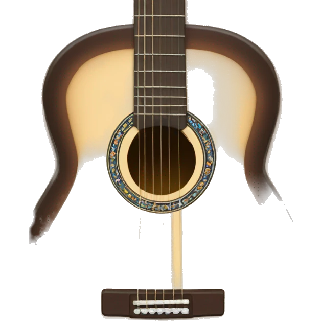 Una guitarra takamine emoji