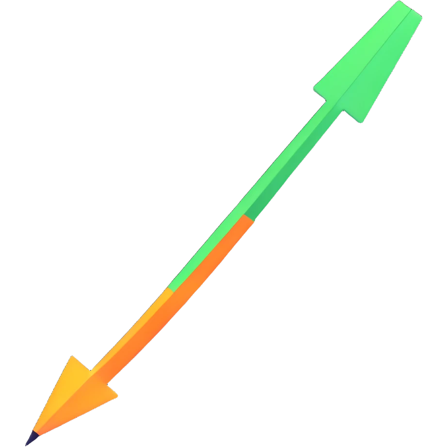 arrow with speed motion lines emoji