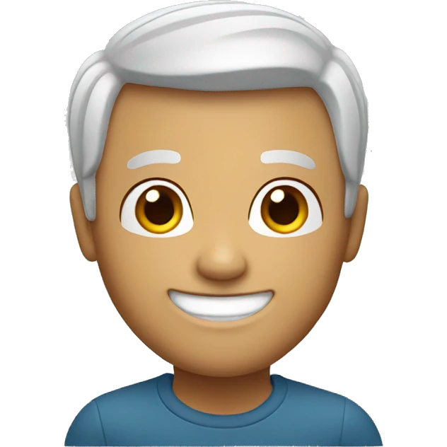 memoji man smile emoji
