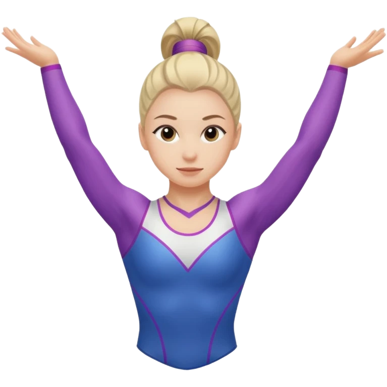 Women's gymnastics emoji